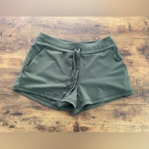 Bundle of 3 Women’s Athletic Shorts – Black, Blush Pink & Olive Green – XS/S